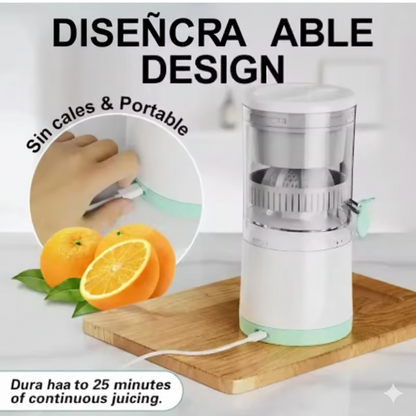 HydroWave – Exprimidor Eléctrico [Hidratación natural en segundos]